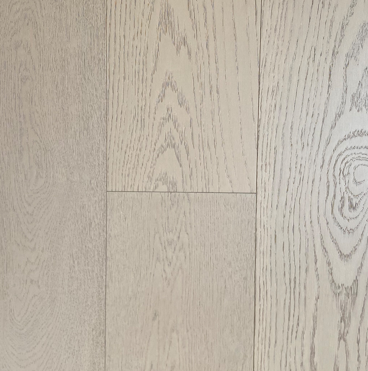 Cream engineered hardwood
