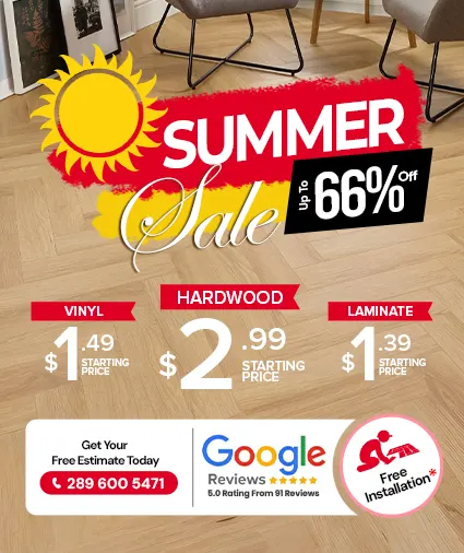 summer flooring sale